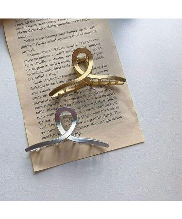 Buy Women's Elegant Hair Clipping Metal Hairpins | Geometric Gold & Silver Hair Clips - International Shipping Available - Buy Online on GoSupps.com