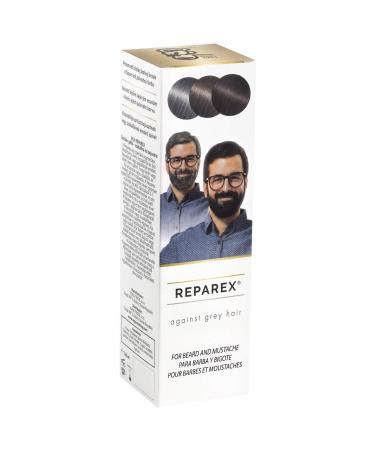 REPAREX Against Gray Beard & Mustache - Natural Gray Beard Treatment - Better Than Beard Dye - More Gray Beard Dye - 125ml