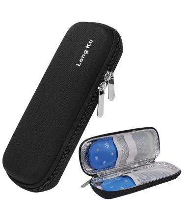 Jakago insulin cooling bag portable insulin pen bag with 2 nylon cooling packs for diabetes accessories & cool diabetes medication (black) - Buy Online on GoSupps.com