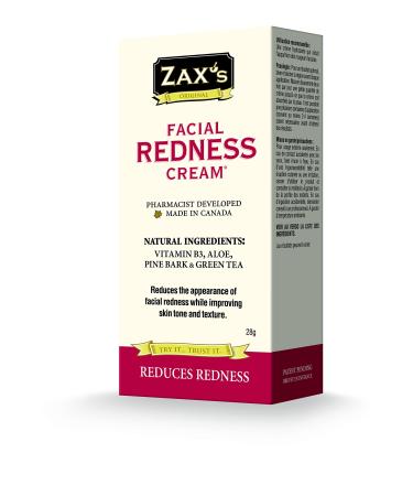 Zax's Facial Redness Cream - Perfect for Windburn  Rosacea  Dehydrated Skin! - Pharmacist Developed  Natural Ingredients.