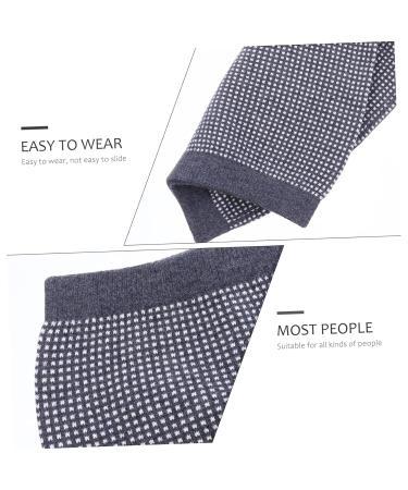 Wool Jacquard Waist Support for Women - Breathable Elastic Back Brace for Lower Back Pain Relief | Fitness Belt XL Grey - Buy Online on GoSupps.com