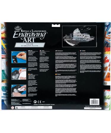 Royal & Langnickel Famous Places Engraving Art - Coliseum - Buy Online on GoSupps.com