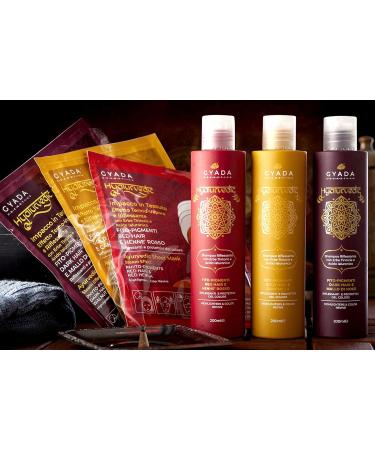  GYADA COSMETICS GYADA COSMETICS Hyalurvedic Red Hair Reflective Shampoo with Protective and Illuminating Effect on Warm and Red Shades with Hyaluronic Acid and Ayurvedic Herbs 200 ml - Buy Online on GoSupps.com