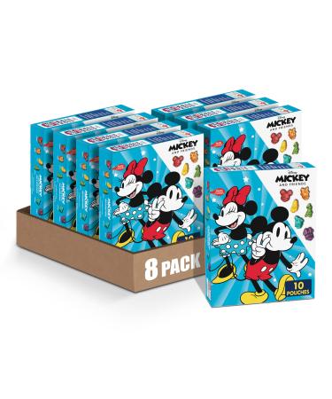 Betty Crocker Fruit Snacks, Disney Mickey Mouse, 8 oz, 10 Count Box (Pack of 8)