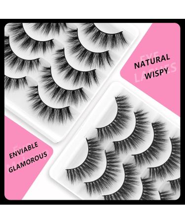 Buy Premium Synthetic Lashes | Natural Look Vegan Silk Mink False Eyelashes SD05 | International Shipping Available - Buy Online on GoSupps.com