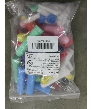 30 Pack Essential Oil Inhalator Tubes - Refillable Aromatherapy Sticks in 10 Colors | Perfect for Essential Oils & Aromatherapy - Buy Online on GoSupps.com