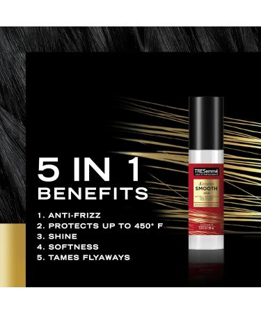 TRESemm Expert Keratin Smooth Hair Care Set - Heat Protection Spray Shine Serum with Marula Oil and Thermal Leave-in Spray Anti-Frizz Products (3 Piece Set) - Buy Online on GoSupps.com