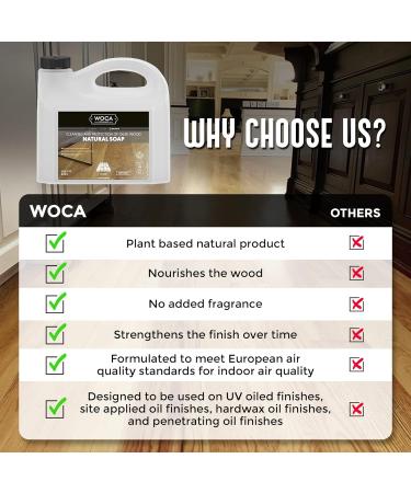Woca Natural Soap 2.5L - Eco-Friendly Cleaning Solution for Home & Outdoors | International Shipping - Buy Online on GoSupps.com