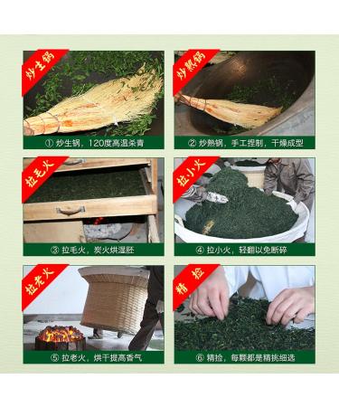 100g Liuanguapian Th aux herbes Feuilles Th Vert Chinois - Buy Online on GoSupps.com
