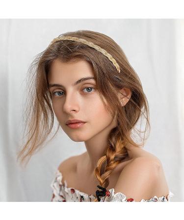 8PCS Crystal Tiara Crowns for Women Girls - Gold Metal Headbands for Bridal Wedding, Prom, Cosplay - Hair Accessories for Women Girls - Buy Online on GoSupps.com