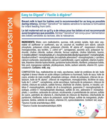 Similac Sensitive Lactose Sensitivity Baby Formula Concentrated Liquid 12 x 385 mL 0+ Months Orange 385 ml (Pack of 12) - Buy Online on GoSupps.com