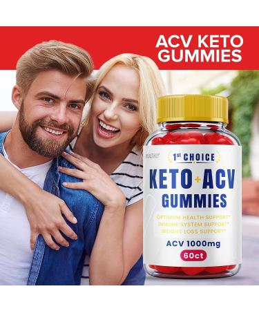 1st Choice Keto ACV Gummies - Weight Shark Loss Tank Vegan Keto + ACV 1000mg (60 Gummies) - Buy Online on GoSupps.com