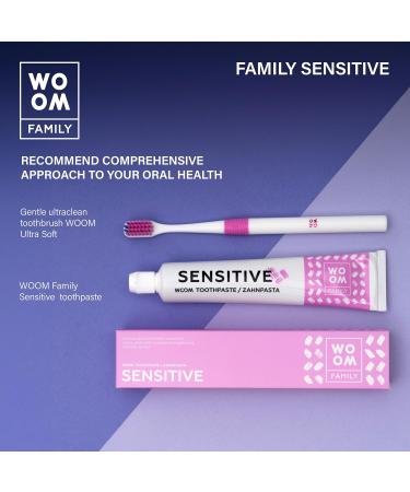 WOOM Family SENSITIVE Toothpaste - Buy Online on GoSupps.com