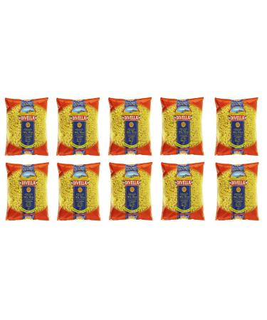 Divella Pack of 10 Divella 100% Italian pasta No. 64 Paternostini Lisci 500g