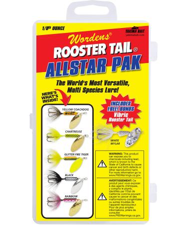 Yakima Bait Rooster Tail Spinner Box Kit. Allstar Pak - Buy Online on GoSupps.com