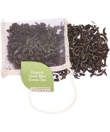 Buy Solaris Tea Organic Chun Mee Green Tea - 40 Silk Bags | Premium Green Tea 60g - International Shipping Available - Buy Online on GoSupps.com