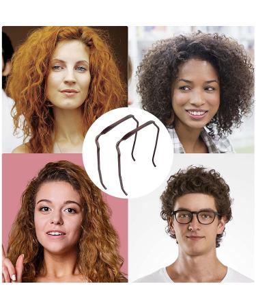 Curly Hair Headbands for Women - Thick, Medium & Large Sizes - Black Square Sunglasses Design - Buy Online on GoSupps.com