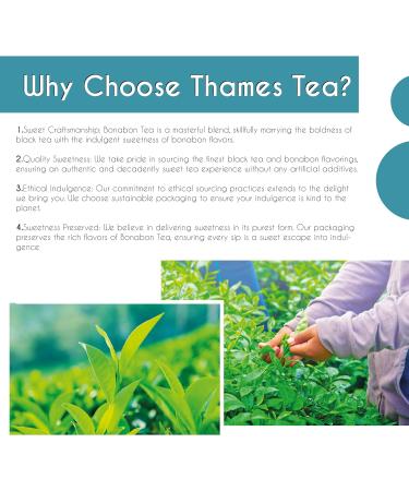 Thames Tea - Premium Flavoured Tea Selection for Luxury British Tea Experience | Liquorice Loose Leaf Tea in Tubebox by Bonabon - Buy Online on GoSupps.com