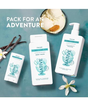 Native - Passport Limited Edition Global Flavors Sulfate-Free Body Wash - Italian Vanilla Gelato - 18 fl oz - Pack Of 02 - Buy Online on GoSupps.com