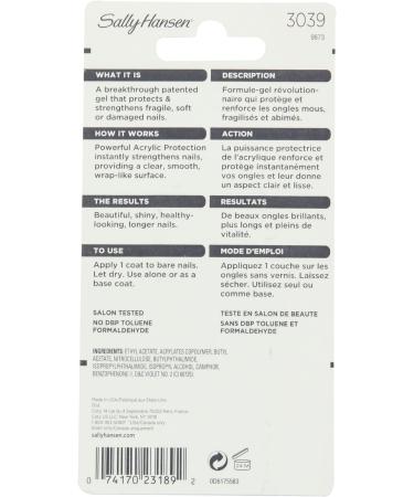 SALLY HANSEN Hard As Nails Wraps - Acrylic Gel for Powerful Nails - Buy Online on GoSupps.com