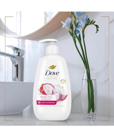 Dove Advanced Care Hand Wash 4 Count for Effectively Washing Away Dirt & Germs Dragonfruit & Coconut with 10-Layer Nourishment - Buy Online on GoSupps.com