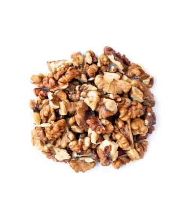 Premium California Walnut Pieces 4 lbs - Non-GMO, Raw, Unsalted, Vegan | Bulk Keto Snack with Protein & Iron - Perfect for Salads, Desserts, Ice Cream - Made in USA - Buy Online on GoSupps.com