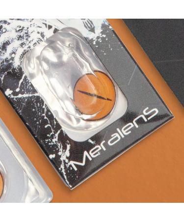 Buy Highly Opaque Orange Demon Nezuko Cat Colored Contact Lenses - Perfect for Cosplay & Halloween - Includes Free Lens Container - 1 Pair - Buy Online on GoSupps.com