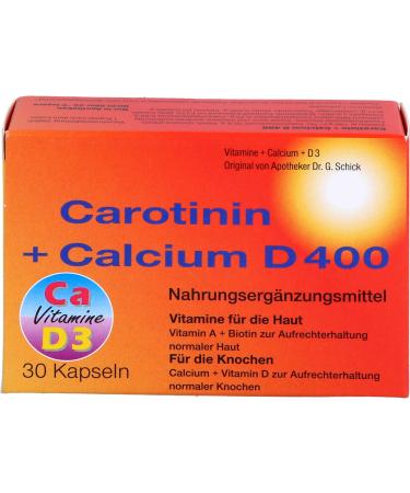 Carotinine+Calcium D400 capsules 71 g