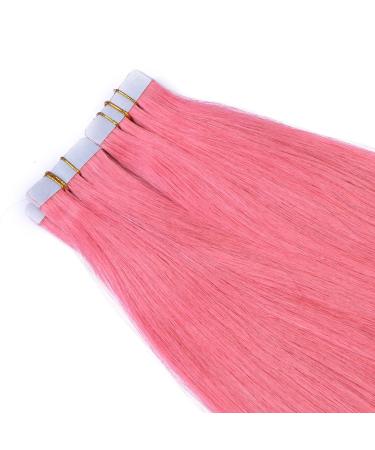 Shop 100% Remy Real Hair Tape-In Extensions - Pink 60cm - 10 Bricks - Tress by Novon - Buy Online on GoSupps.com