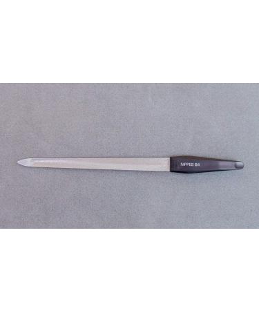 Nippes Stainless Steel Sapphire Nail File | Professional Manicure Tool | Handmade in Solingen Germany | Ergonomic Design for Fingernails & Toenails 18cm - Buy Online on GoSupps.com
