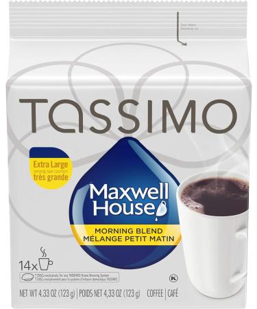 Tassimo Maxwell House Morning Blend Coffee Single Serve T-Discs 14 T-Discs & Nabob Breakfast Blend Coffee Single Serve T-Discs 14 T-Discs - Buy Online on GoSupps.com