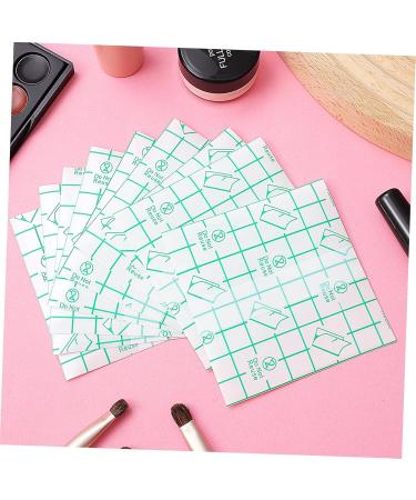 400 Pcs Clear Makeup Tape & Sheer Nail Polish Foundation Palette - Perfect for Eye Shadow & Creams | Versatile Makeup Hand Palette Stickers - Buy Online on GoSupps.com