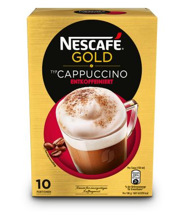 NESCAFÉ Gold Typ Cappuccino Decaffeinated - Sticks (4 x 10 x 12.5g)