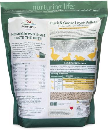 Manna Pro Duck Layer Pellets | High Protein for Enhanced Egg Production & Digestive Health - Buy Online on GoSupps.com