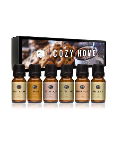 P&J Trading Fragrance Oil | Cozy Home Set of 6 - Scented Oil for Soap Making  Diffusers  Candle Making  Lotions  Haircare  Slime  and Home Fragrance - Buy Online on GoSupps.com