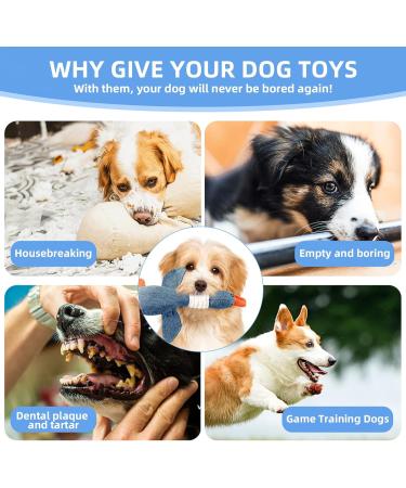 Connextion Dog Toys 3 Pack - Indestructible Squeaky Toys for Strong Chewers | Durable Dog Chew Toys - Perfect for Aggressive Chewers! - Buy Online on GoSupps.com