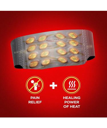 ThermaCare Portable Heating Pad for Lower Back and Hip Pain Relief - L/XL Heat Wraps, 5 Count - Buy Online on GoSupps.com