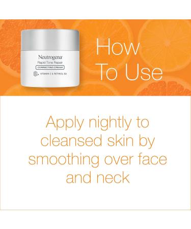 Neutrogena Rapid Tone Repair Retinol + Vitamin C Face Moisturizer, Dark Spot Corrector, Anti-Aging Face Cream for Even Tone 1.7 oz + Trial Size Hydro Boost Facial Cleanser, 0.5 fl. oz - Buy Online on GoSupps.com