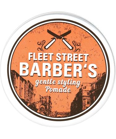 Fleet Street Barbers Pomade 100ml - Premium Hair Styling for All Hair Types | International Shipping Available - Buy Online on GoSupps.com