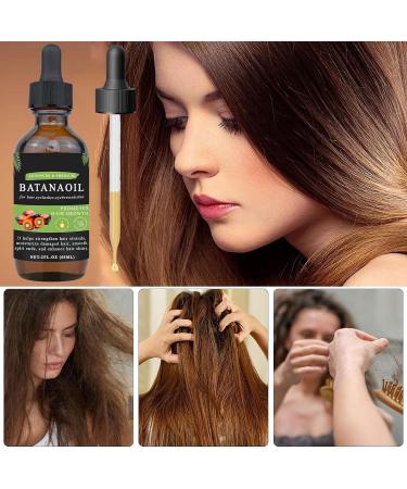 Hair Oil 60ml Liquid Scalp Enhancer Moisturizing Hair Oil for Split Ends and Hair Breakage for Split Ends Hair Thinning Hair Loss Shine Heat Styling Men Women - Buy Online on GoSupps.com