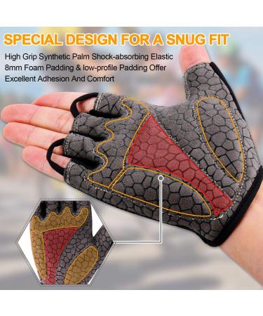 Buy Bildeg Fingerless Bicycle Gloves - Breathable Slip-Resistant Cycling Gloves for Men & Women | MTB Fitness Gear - Buy Online on GoSupps.com
