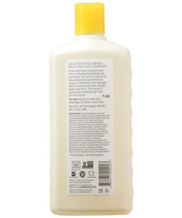 Andalou Naturals Brilliant Shine Shampoo - Strength & Vitality with Sunflower & Citrus 11.5 fl oz - Buy Online on GoSupps.com