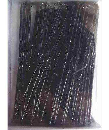 Box of 36 long hair pins bun pins hair slides grips (Black) by Shropshire Suppleis - Buy Online on GoSupps.com