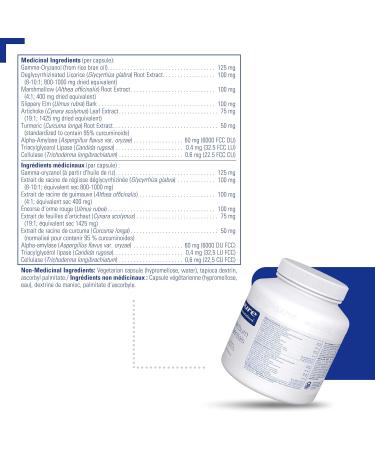 Pure Encapsulations - Heartburn Essentials - Dietary Supplement Helps Decrease Occurrences of Occasional Heartburn and Indigestion* - 180 Vegetable Capsules - Buy Online on GoSupps.com
