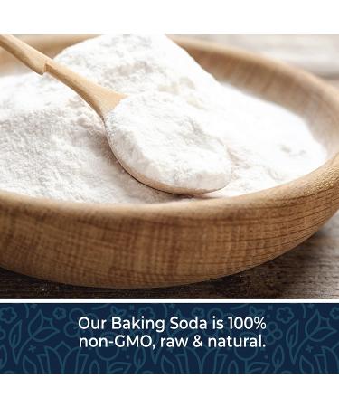 Baking Soda Bulk 2lbs - Food Grade for Baking, Cleaning, Deodorizing | Gluten Free, No Fillers | Made in USA - Buy Online on GoSupps.com