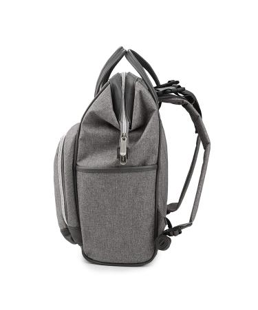 Multi-Function Light Grey Nappy Bag - Stylish Backpack for Baby Care & Travel - Large Capacity - Buy Online on GoSupps.com