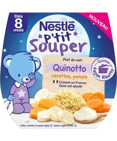 Nestl Baby Quinotto Carrots Parsnip Dinner from 8 Months 2 x 200 g - Buy Online on GoSupps.com