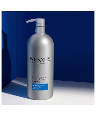 Nexxus Therappe Ultimate Moisture Shampoo - 33.8 oz | Silicone-Free, Protein Fusion for Dry Hair - Buy Online on GoSupps.com