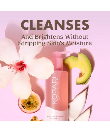 Kopari Sudsy Shower Oil - Hydrating & Moisturizing Skin Cleanser - 8.4oz - Shop Internationally - Buy Online on GoSupps.com