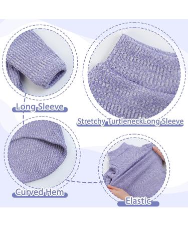 XXL Pumyporeity Cat Cotton Sweater - Warm Jumper for Hairless Cats & Kittens - Soft Vest Outfit for Small/Medium/Large Cats (Purple) - Buy Online on GoSupps.com